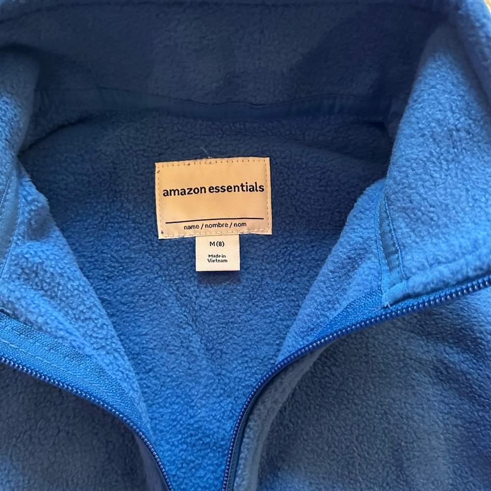 Amazon essentials kids fleece jacket size M (8) nwt - Picture 3 of 3